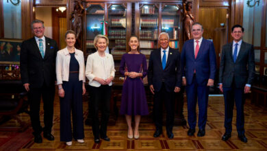 Claudia Sheinbaum y la Unión Europea sellan sellan acuerdo comercial; prevén inversiones por 100,000 mdp