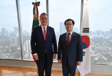 México y Corea del Sur no tendrán tratado comercial pese a reunión bilateral