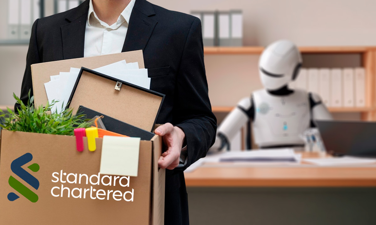 Standard Chartered acelera uso de IA y prepara recorte de empleos