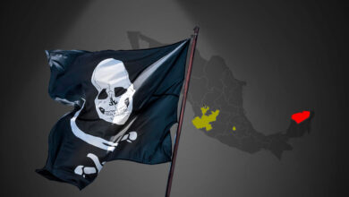 Yucatán al centro de la piratería