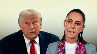 Donald Trump reitera que Claudia Sheinbaum está asustada por carteles de la droga