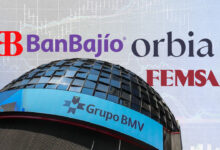 Dentro de la muestra del S&P/BMV IPC de la BMV, 19 emisoras cerraron el mismo periodo con un incremento en el precio de sus acciones
