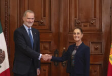 Claudia Sheinbaum recibe a Felipe VI en Palacio Nacional; relación bilateral y pueblos indígenas centran reunión