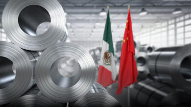 EU busca que México imponga más aranceles al acero chino