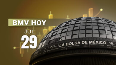 La BMV se encamina a perder su racha de tres sesiones con ganancias