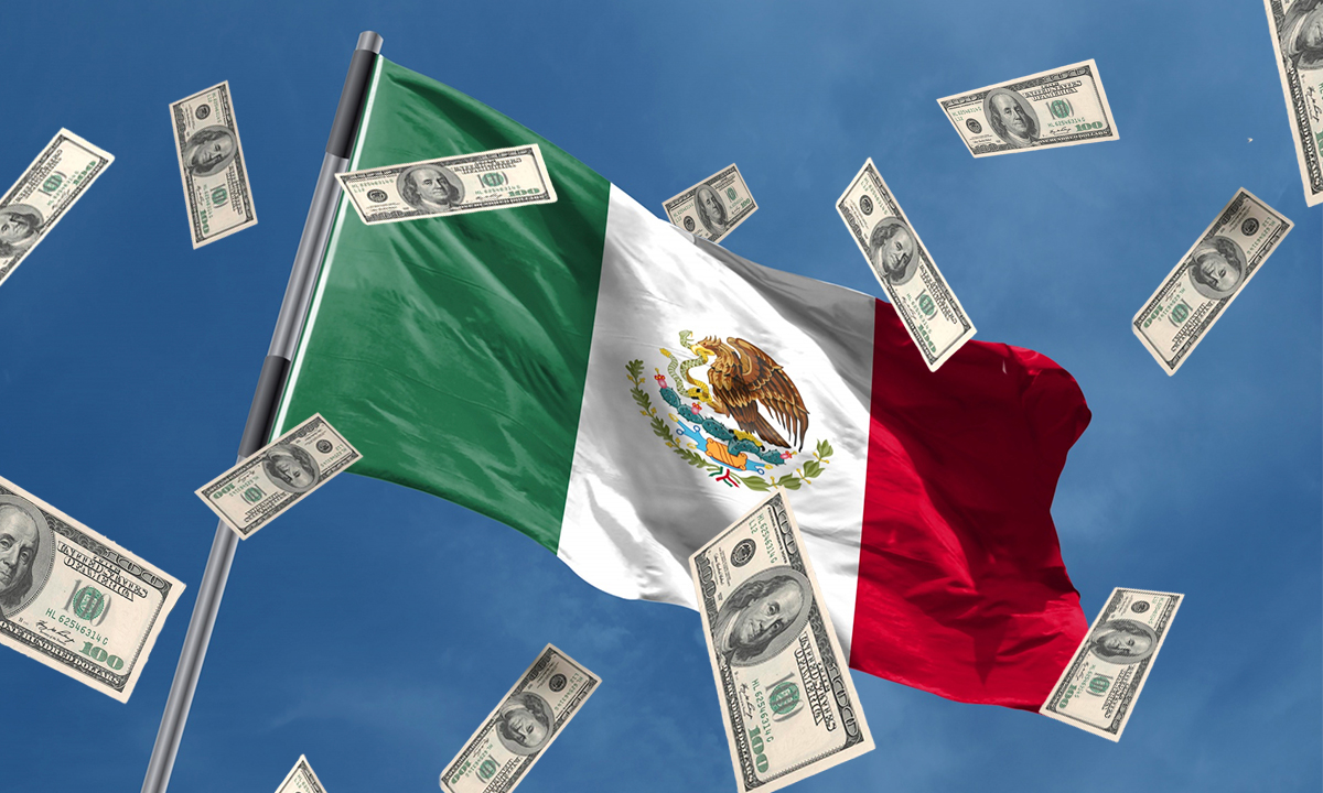 México atrajó 41,000 millones de dólares en IED durante 2025