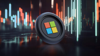 Las acciones de Microsoft suben más de 16%