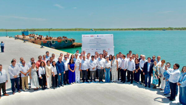 Puerto Norte en Tamaulipas prepara exportación de 2,000 toneladas de químicos a Brasil