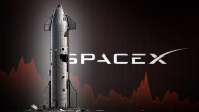 SpaceX podría sumar su sexta jornada a la baja de forma consecutiva
