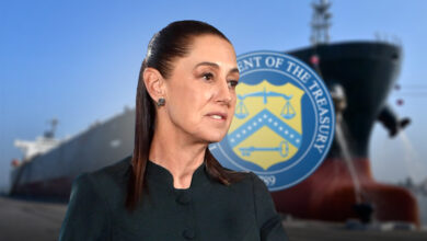 Claudia Sheinbaum responde a implicados del departamento del tesoro por huachicol