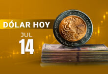 Tipo de cambio peso dólar hoy 14 de julio de 2026