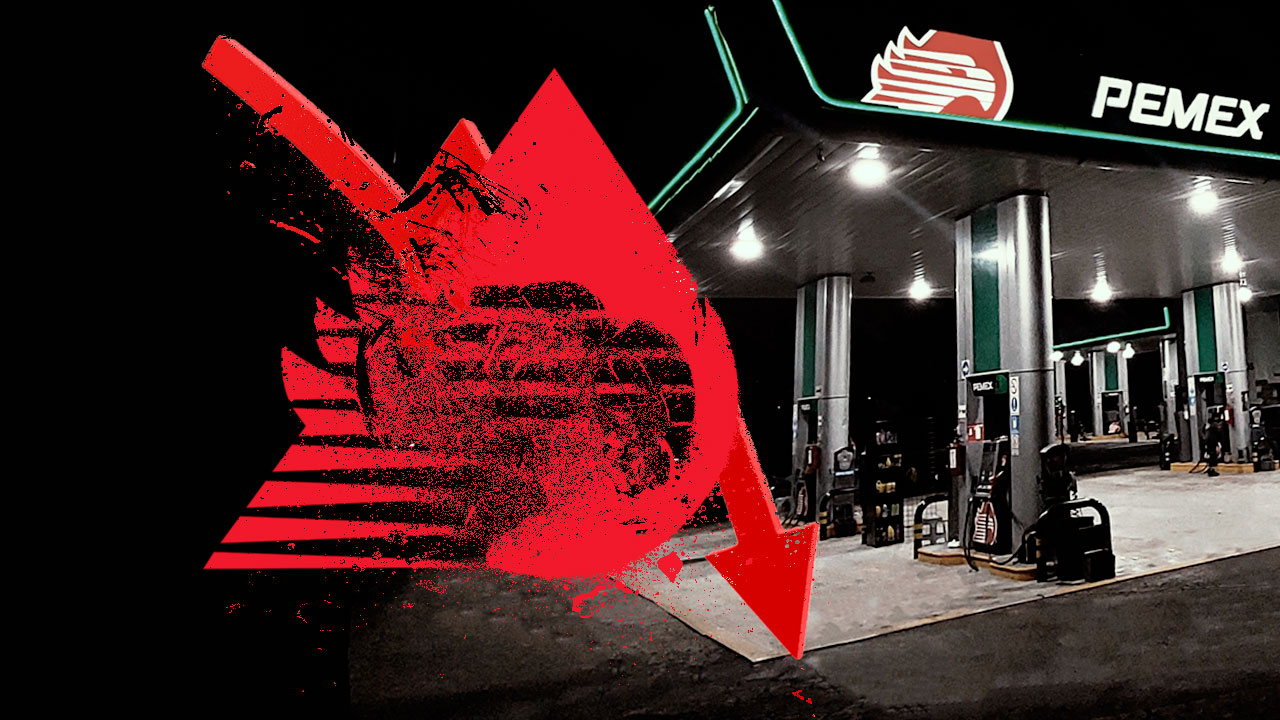 Pérdidas de Pemex al refinar combustibles