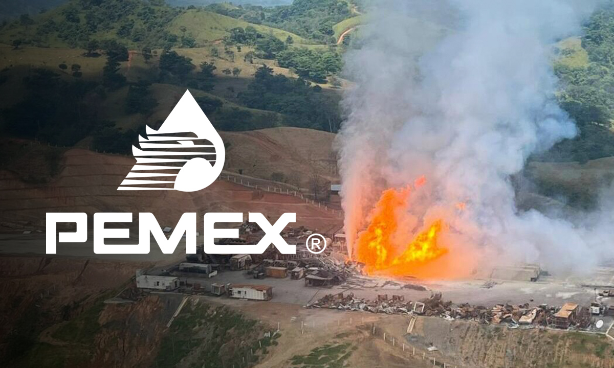 Pozo de gas de Pemex continúa en llamas; crecen las alertas en Veracruz