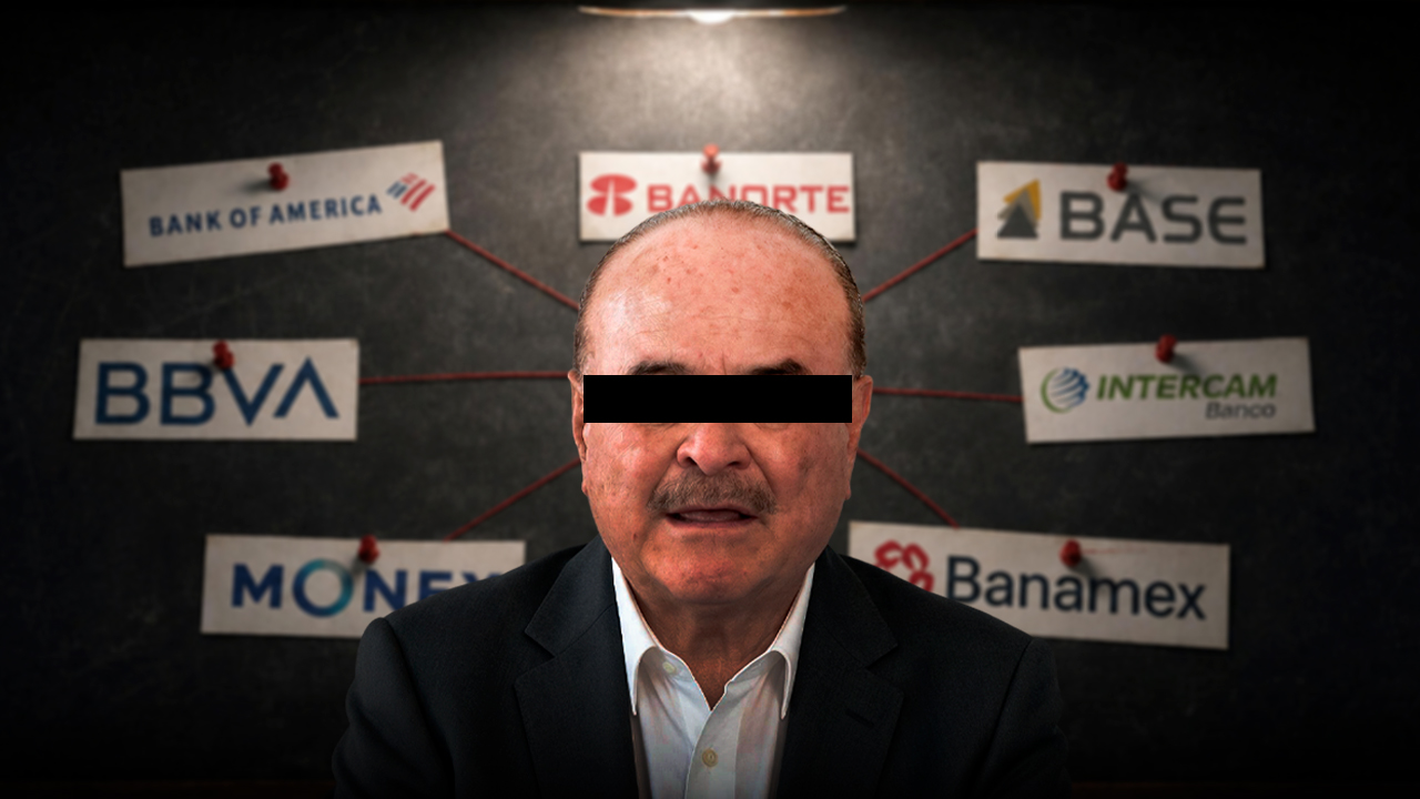 FGR detecta que la red de Ernesto Ruffo trianguló 5,432 mdp en bancos como Intercam, Base, Banorte y Banamex