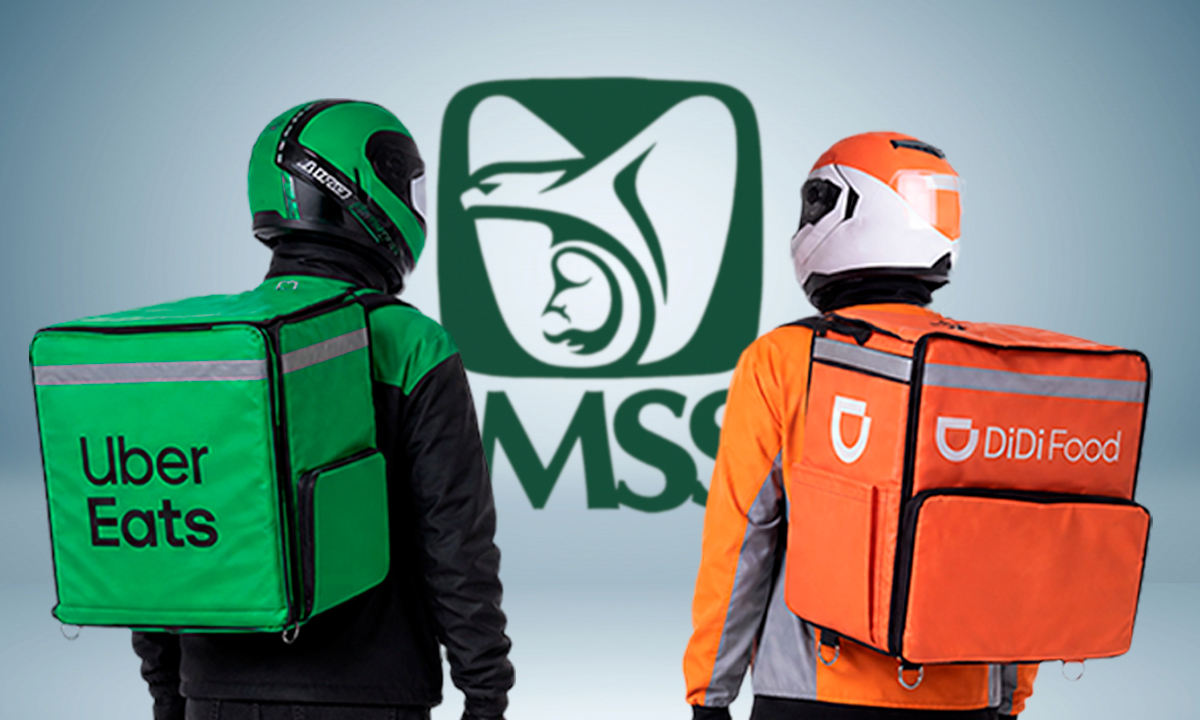 Mayor peso de repartidores en IMSS