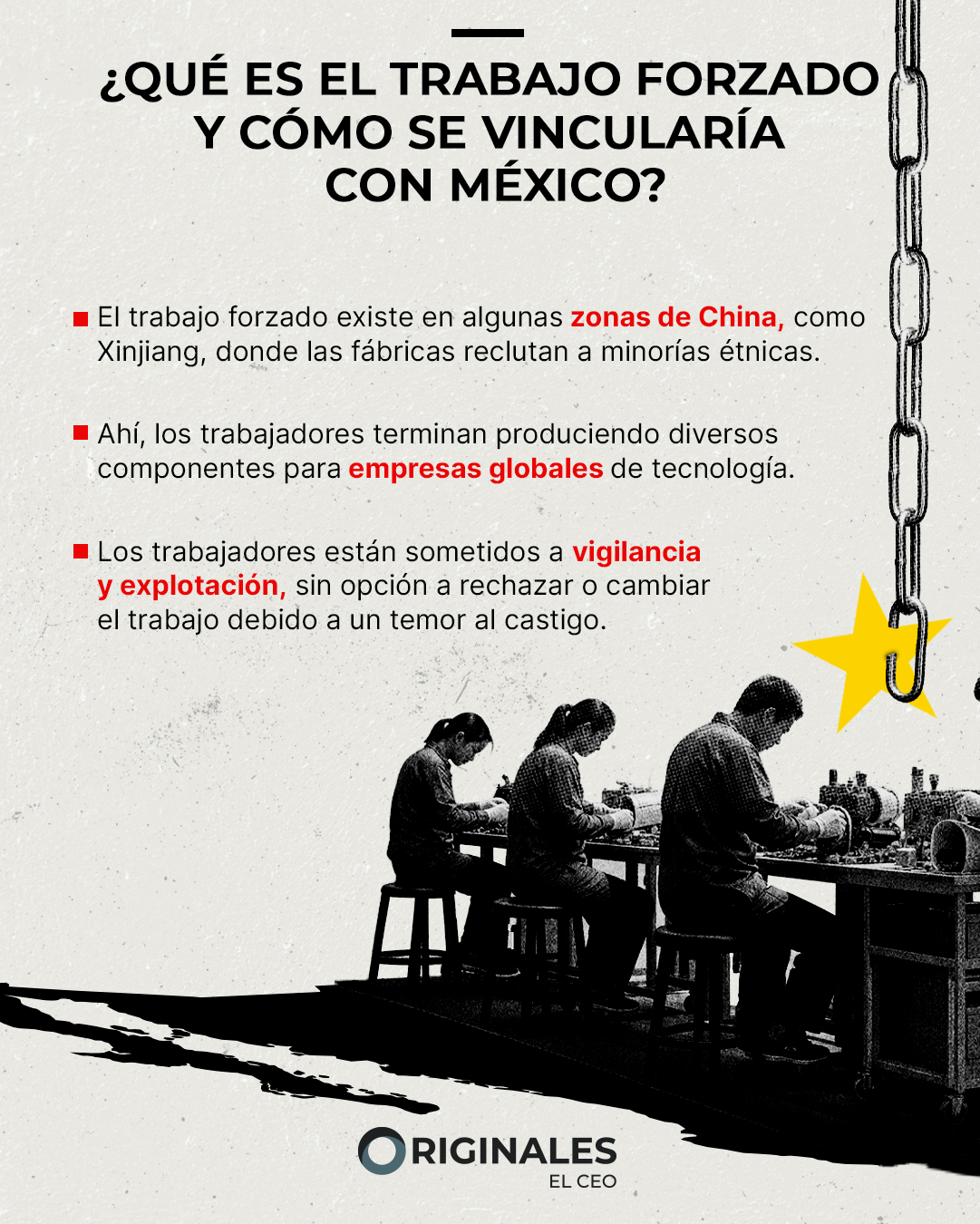 Trabajo forzado de China pone a México en la mira de EU en medio de la revisión del T-MEC