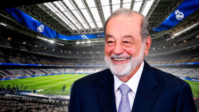 Carlos Slim ha obtenido contratos millonarios en las remodelaciones de estadios, como el del Real Madrid