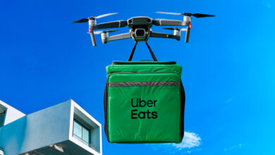 Esta es la estrategia de Uber para entregar comida con drones; apunta a una meta de un millón de pedidos diarios