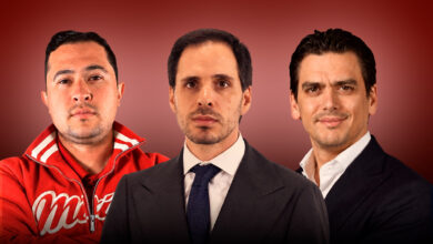 Jorge del Valle, Gerardo Kuri y José Fernández