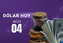 peso-dólar 4 agosto