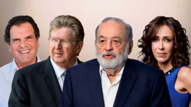 Alejandro Bailléres, Germán Larrea, Carlos Slim y Maria Asunción Aramburuzabala son principales millonarios de México