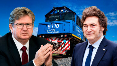 German Larrea y Javier Milei