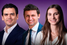 José Antonio Fernández Garza-Lagüera, Vanessa Hajj Slim y Arturo Elías Slim