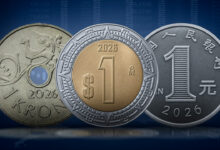 Peso mexicano, corona noruega, yuan y otras monedas que ganan terreno al dólar