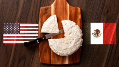 México y Estados Unidos queso