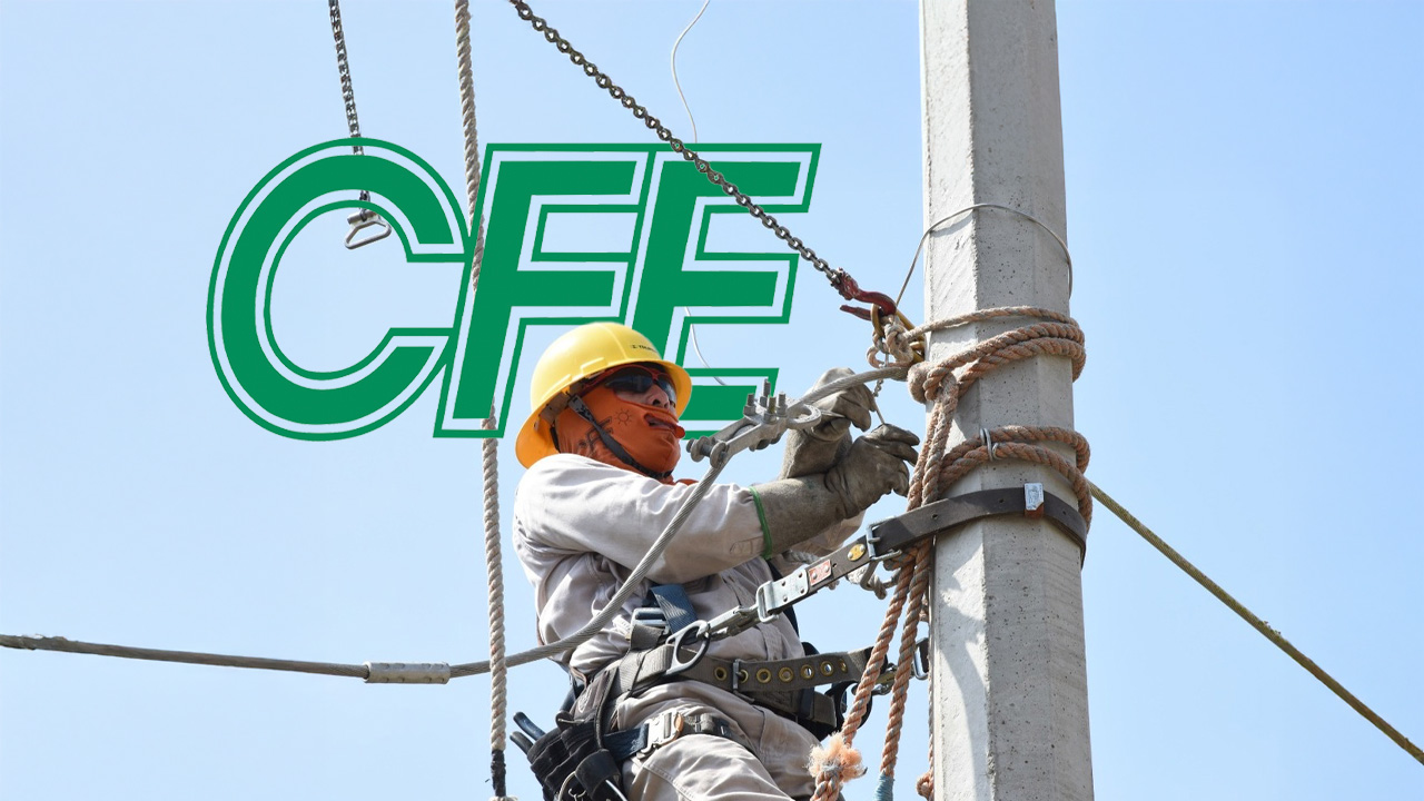 CFE terminó las labores para restablecer el suministro en Yucatán, Quintana Roo, Campeche y Chiapas.