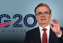 Marcelo Ebrard busca ampliar las exportaciones de acero, tequila y autos mexicanos con los países del G20
