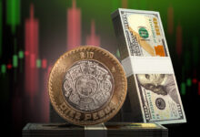 El peso acumula una depreciación de más de 5% en lo que va del mes