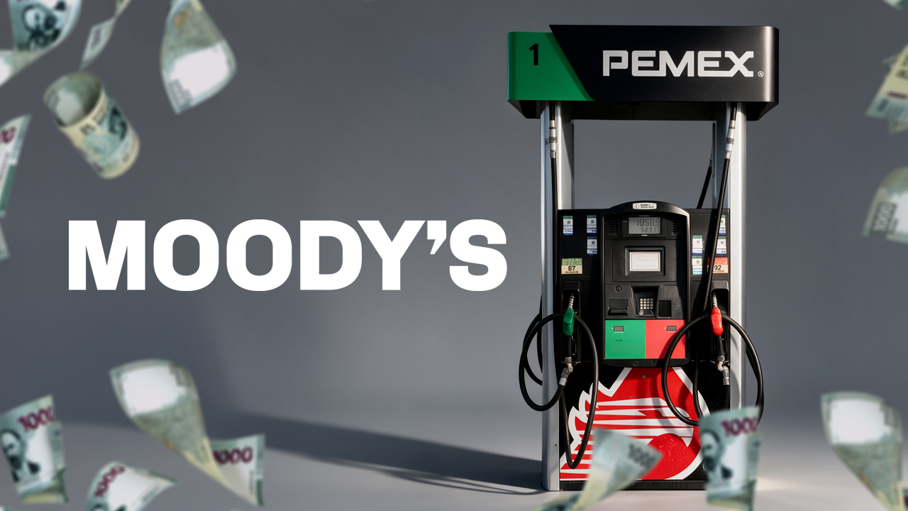 Deuda de Pemex se reducirá en 24,000 mdd con apoyo del gobierno: Moody’s