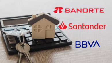 Santander, BBVA y Banorte: las tasas que ofrecen los bancos en créditos hipotecarios