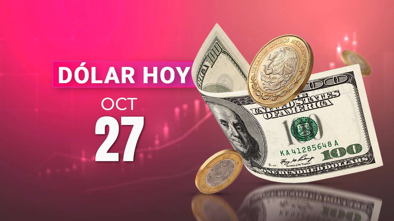 El peso mexicano se encamina a romper su tendencia de dos jornadas consecutivas ganándole al dólar.