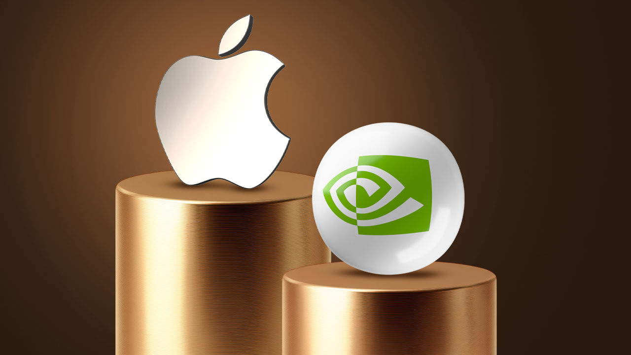 Apple podría superar a Nvidia como la empresa más valiosa del mundo