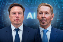 Larry Ellison y Elon Musk han sido de los empresarios de IA que han visto sus fortunas caídas