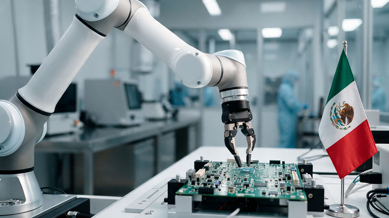 Producción de equipo tecnológico y de computadoras