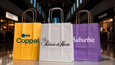 El Palacio de Hierro, Coppel y Suburbia forman parte de las 126 marcas que conforman a la Antad / Fotoarte: Ericka Robles